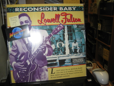 LOWELL FULSON - RECONSIDER BABY LP BELGIUM -90 M-/M-