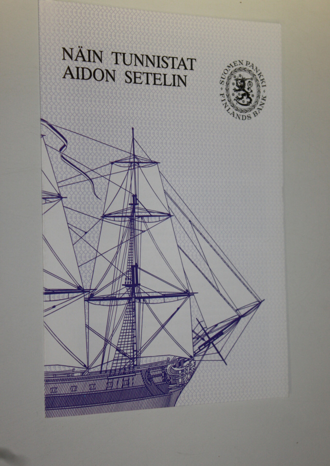 Näin tunnistat aidon setelin