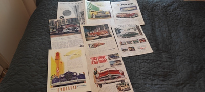 Cadillac Ford Chevrolet Packard Nash Pontiac Mercury