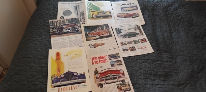 Cadillac Ford Chevrolet Packard Nash Pontiac Mercury