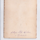 VANHA Taidevalokuva Sign Alfred Nybom 1900-l Pahvitaustainen - pikkukuva 2
