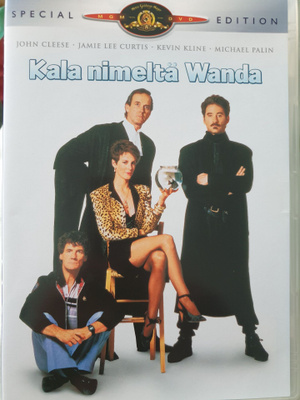 Kala nimeltä Wanda DVD Jamie Lee Curtis John Cleese