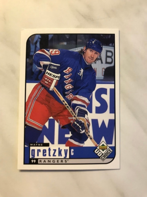 1998-99 Upper Deck UD Choice Wayne Gretzky #128