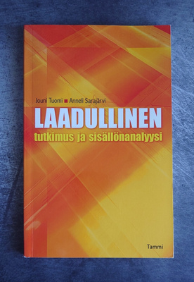 Laadullinen tutkimus ja sisällönanalyysi (2013)