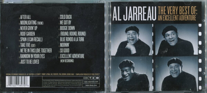 AL JARREAU .CD-LEVY .THE VERY BEST OF AN EXCELLENT ADVENTURE