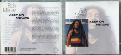 BOB MARLEY . CD-LEVY . KEEP ON MOVING