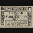Saksa Notgeld 10 Pfennig, Trier 1.6.1920 - pikkukuva 1