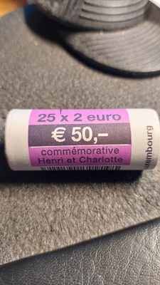 Luxemburg 2009 Henri&Charlotte 2 € juhlaraharulla