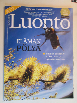 LUONTO LEHTI 3 / 2016 SISÄLTÖSIVUT 3 - 6