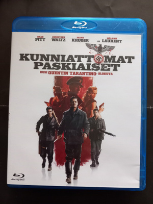 Kunniattomat paskiaiset Suomi Blu-ray