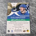 Nils Hoglander 2020-21 Premier Rookie Auto /35 - pikkukuva 2