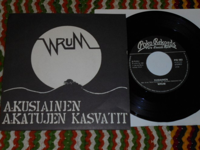 7" WRUM - Kusiainen - single 1981 new Wave EX+