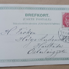 Tytöt vaihtamassa avaimia portilla, Uusi Vuosi, p. 1904 - pikkukuva 2