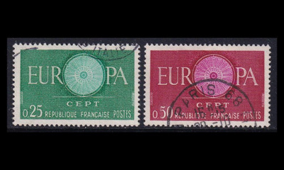 Ranska 1318-9 o Europa (1960)