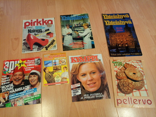 Yksi vanha aikakausilehti (katso kuvat ja tiedot)
