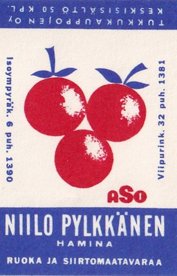 Hamina, Niilo Pylkkänen  , ASO    6/11