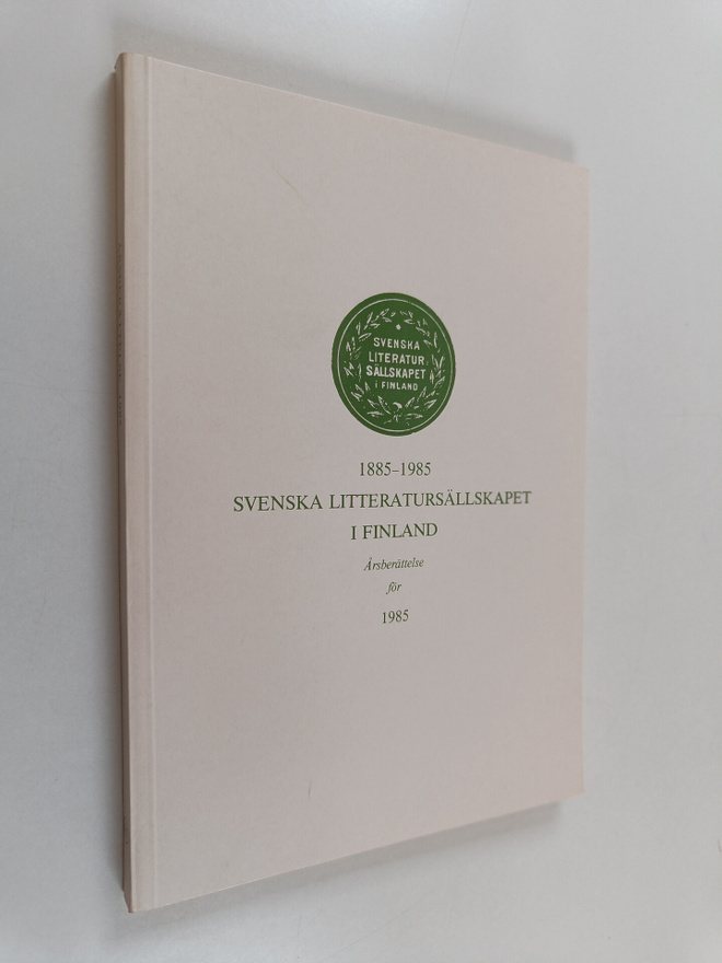 Svenska litteratursällskapet i finland 1985