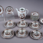 1208. 37-osaa Arabia 'Singapore' kahviastiasto. - pikkukuva 2