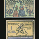 Saksa Notgeld 50 Pfg, 1 Mark, Satrup 1921 - pikkukuva 1