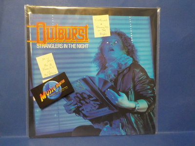 OUTBURST - STRANGLERS IN THE NIGHT M-/M- FIN -86 12" LP
