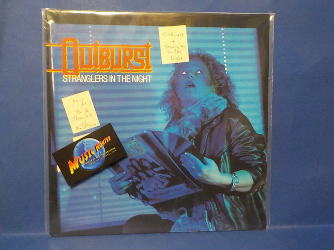 OUTBURST - STRANGLERS IN THE NIGHT M-/M- FIN -86 12" LP