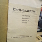 KYTÖ-KAASUTIN toiminta rakenne käyttö ja huolto - pikkukuva 2