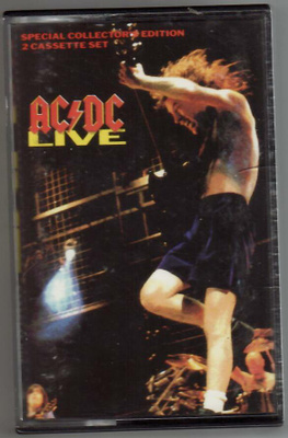 AC/DC Live Special Collector Edition 2 cassette set