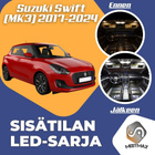 Suzuki Swift (MK3) Sisätilan LED-sarja 6-osainen - pikkukuva 1