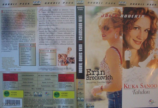 Erin Brockovich & Kuka Sanoo Tahdon  -  (2 DVD)