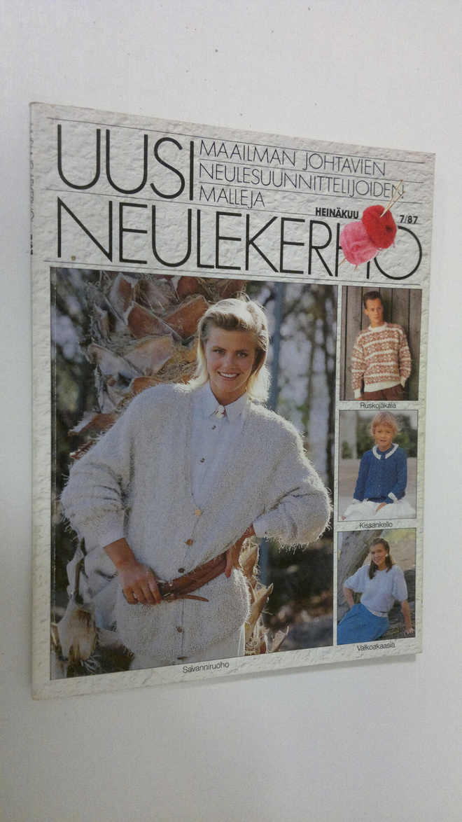 Uusi neulekerho 7/87 (Heinäkuu)