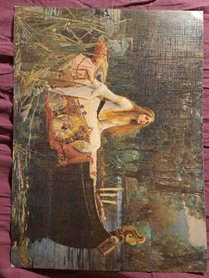 Taidejuliste John William Waterhouse : Shalloun neito