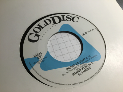 Randy Korlin Pienet possut nm single 1992