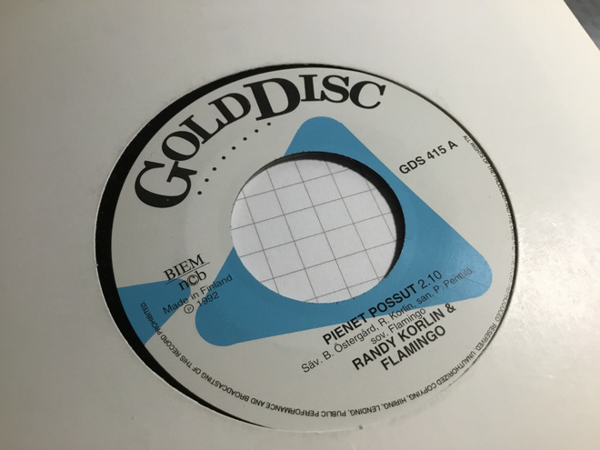 Randy Korlin Pienet possut nm single 1992
