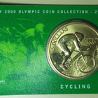 Juhlaraha Sydney Olympia Coin Collection 25 of 28 CYCLING - pikkukuva 1