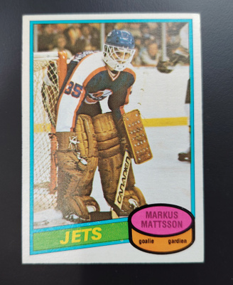 1980-81 OPC #394 Markus Mattsson