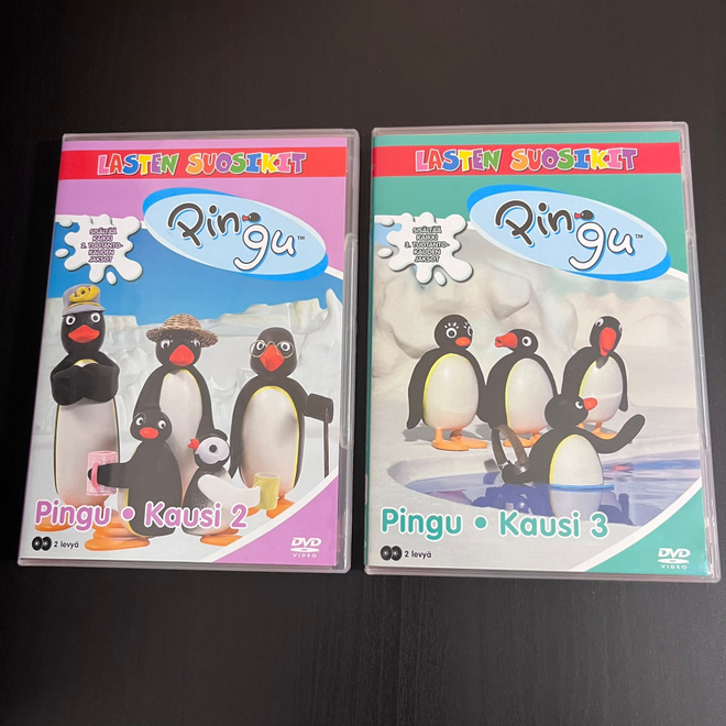 Pingu - Kausi 2 & 3 - 4DVD