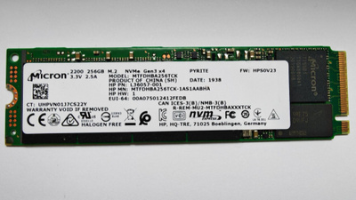 MICRON 256GB M2 NVME SSD
