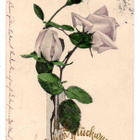 RUUSU / Ruusuja maljakossa - konfirmaatio. 1900-l. - pikkukuva 2