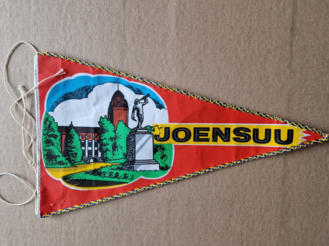 Joensuu vintage iso matkailuviri