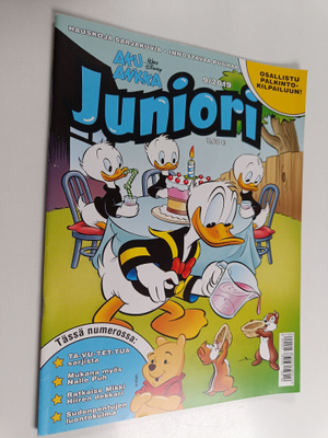 Walt Disney : Aku Ankka Juniori 9/2019