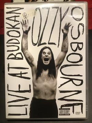OZZY OSBOURNE: Live At Budokan dvd levy