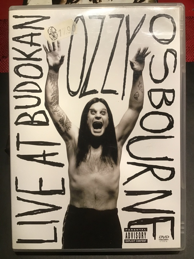 OZZY OSBOURNE: Live At Budokan dvd levy