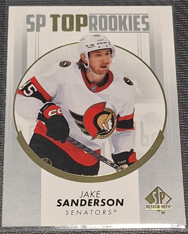 2022-23 SP Authentic SP Top Rookies Jake Sanderson RC #TR-50