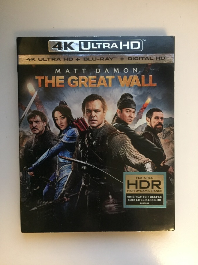 The Great Wall (4K Ultra HD + Blu-ray) Matt Damon (2016)