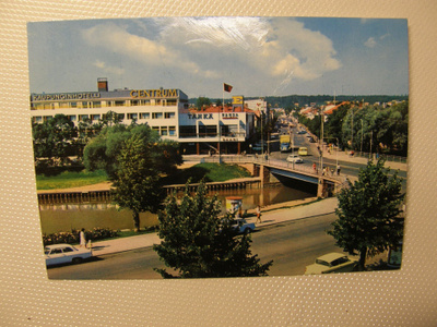SALO / Keskusta ( autoja, hotelli ym.) kulk -75
