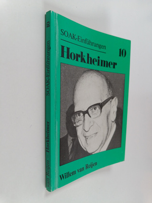 Willem van Reijen : Horkheimer zur Einfuhrung
