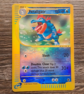 Feraligatr rare reverse holo!