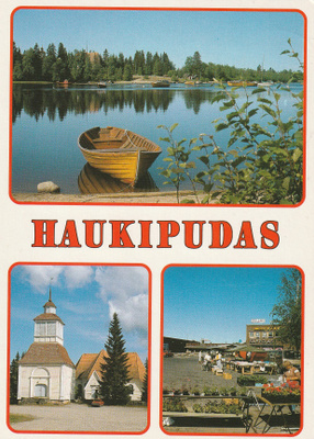 KIRKKOKORTTI - HAUKIPUTAAN KIRKKO - 1