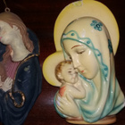 Vanha Ikoni tai figure Jeesus äiti - pikkukuva 3