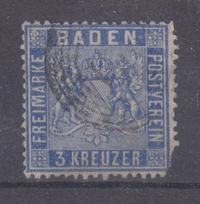 Baden 1860 Mi 9